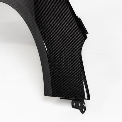 2020-2026 Cadillac CT5/V-Blackwing Type-OE 4pc Fenders Pre-Preg Double Sided Carbon Fiber