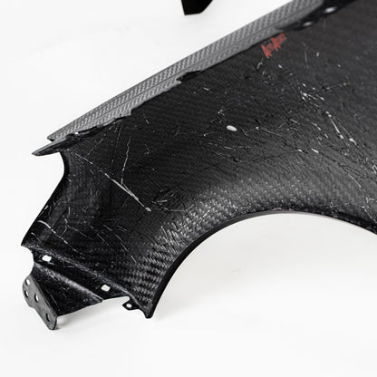 2020-2026 Cadillac CT5/V-Blackwing Type-OE 4pc Fenders Pre-Preg Double Sided Carbon Fiber