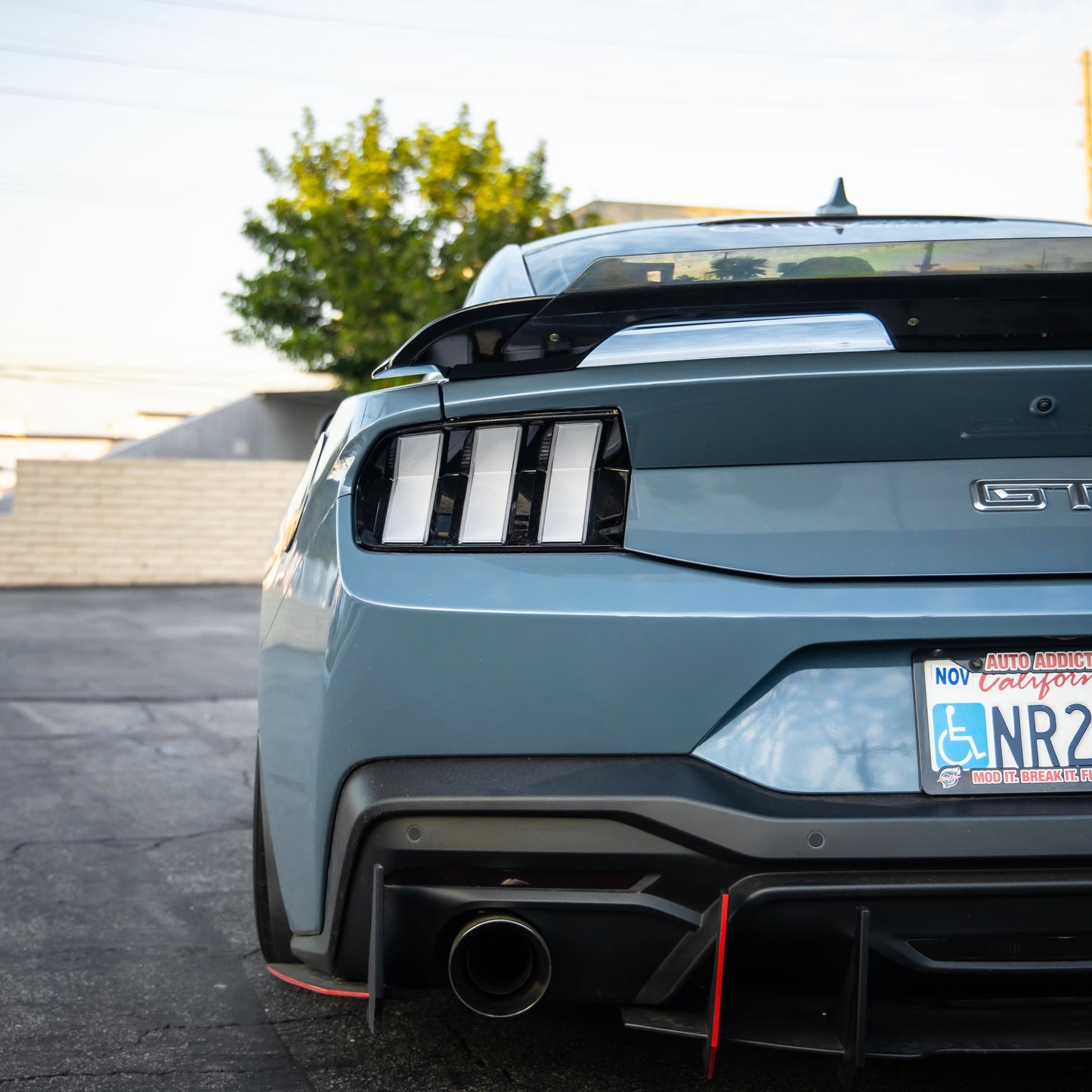 2024-2026 Mustang S650 Euro Style Taillights Amber Turn Signal Sequential