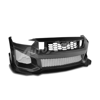 2024–2026 Mustang S650 Heritage SC™ V-Shaped Dry Gloss Carbon Fiber Bumper Kit Track Package