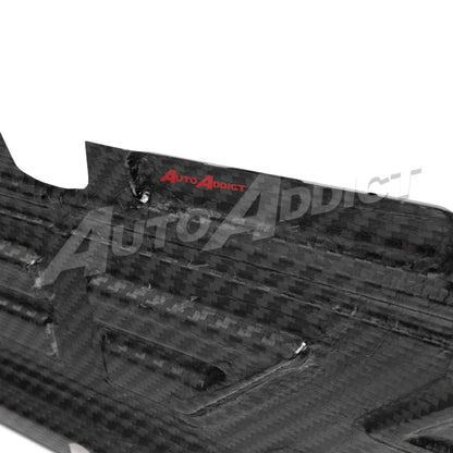 2021-2026 BMW G82 G83 M4 Dry Gloss Double Sided Carbon Fiber Engine Bay Cover