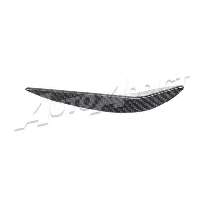 2021-2026 BMW G82 G83 M4 Dry Gloss Double Sided Carbon Fiber Front Bumper Canards 4pcs