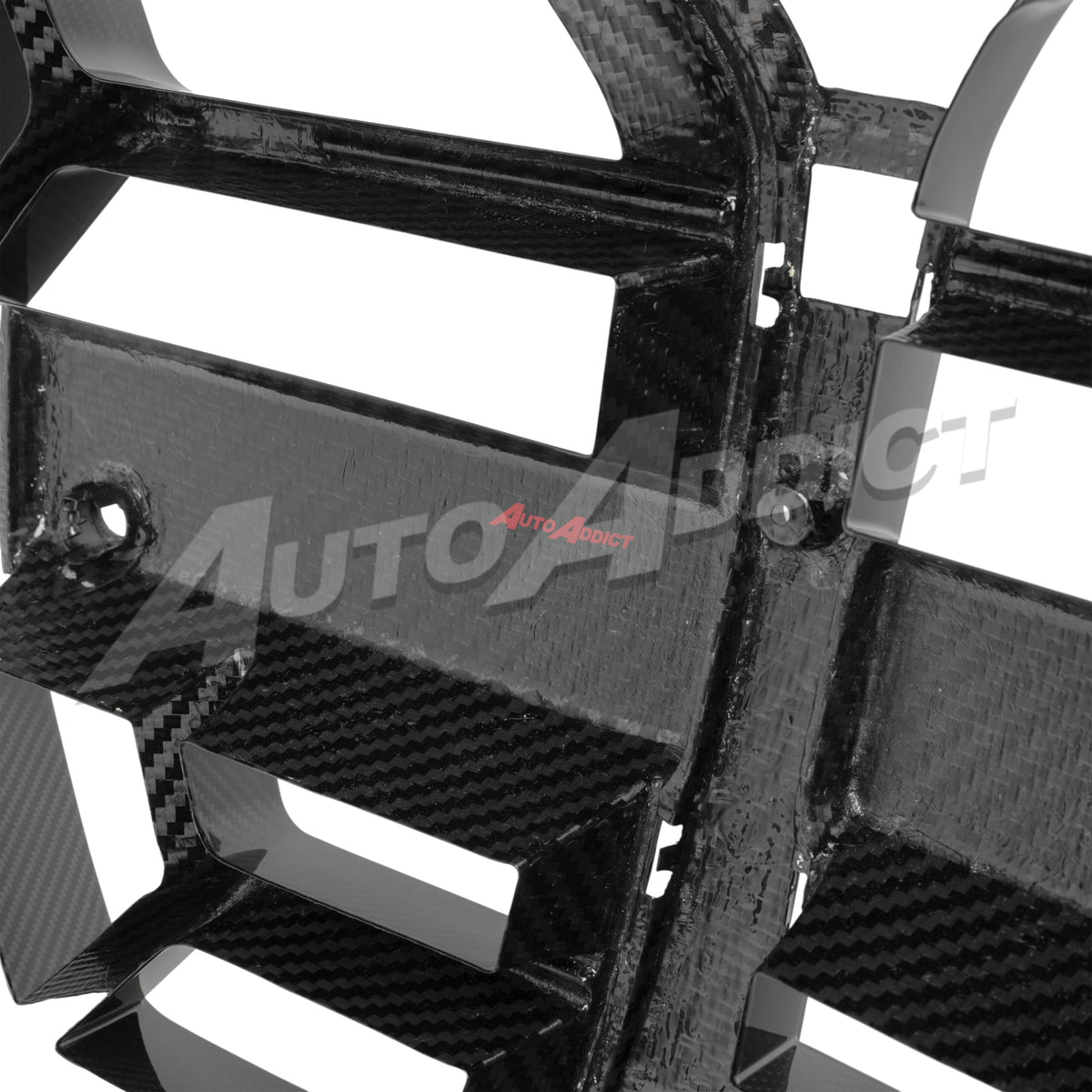 2021-2026 BMW G82 G83 M4 Dry Gloss Double Sided Carbon Fiber Lower Grill without ACC