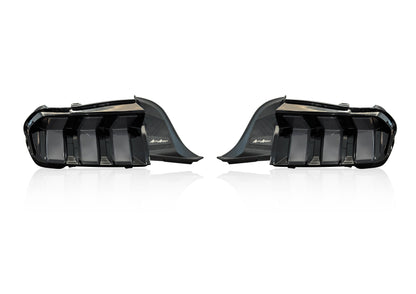 2024-2026 Mustang S650 Euro Style Taillights Amber Turn Signal Sequential