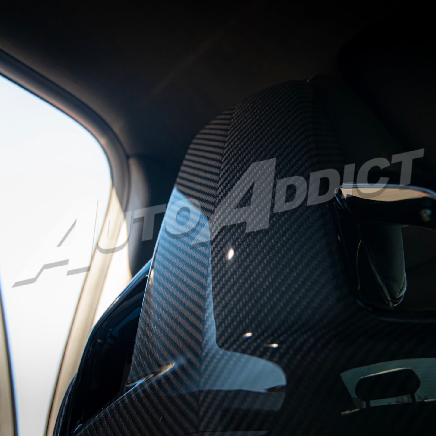 2022–2026 Cadillac CT5-V Blackwing Pre-Preg Carbon Fiber V-Shaped Accented Front Seats (Pair)