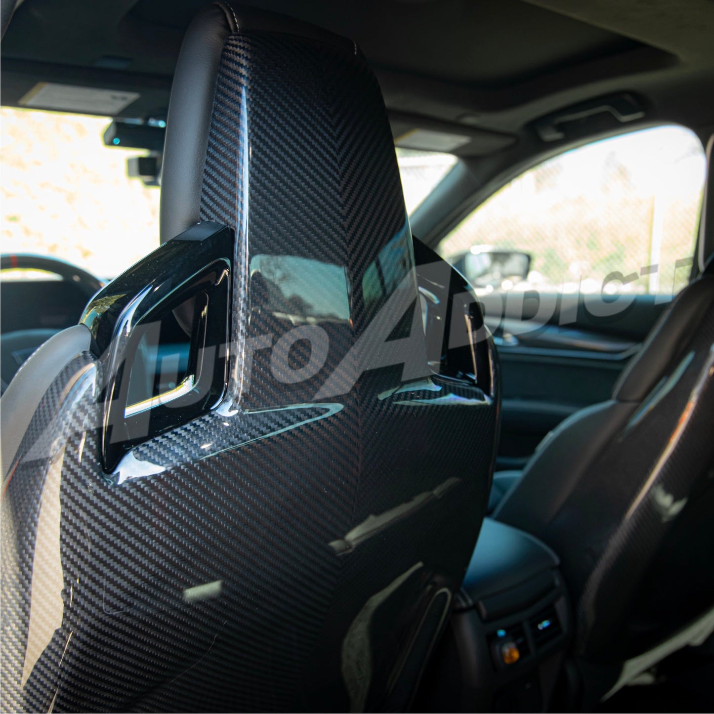 2022–2026 Cadillac CT5-V Blackwing Pre-Preg Carbon Fiber V-Shaped Accented Front Seats (Pair)