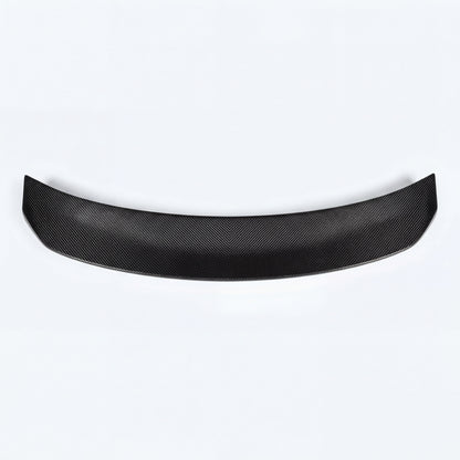 2024–2026 Mustang S650 Heritage SC™ V-Shaped Dry Gloss Carbon Fiber Rear Wing W/ Ducktail-Style Decklid