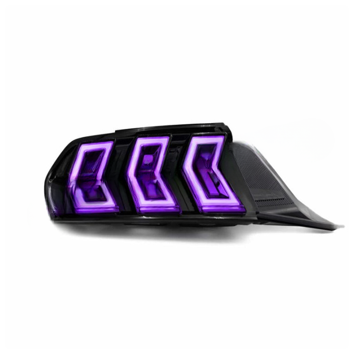 2015-2023 Mustang S550 Heritage-X™ RGB Taillights Amber Turn Signal Sequential w/ Animation