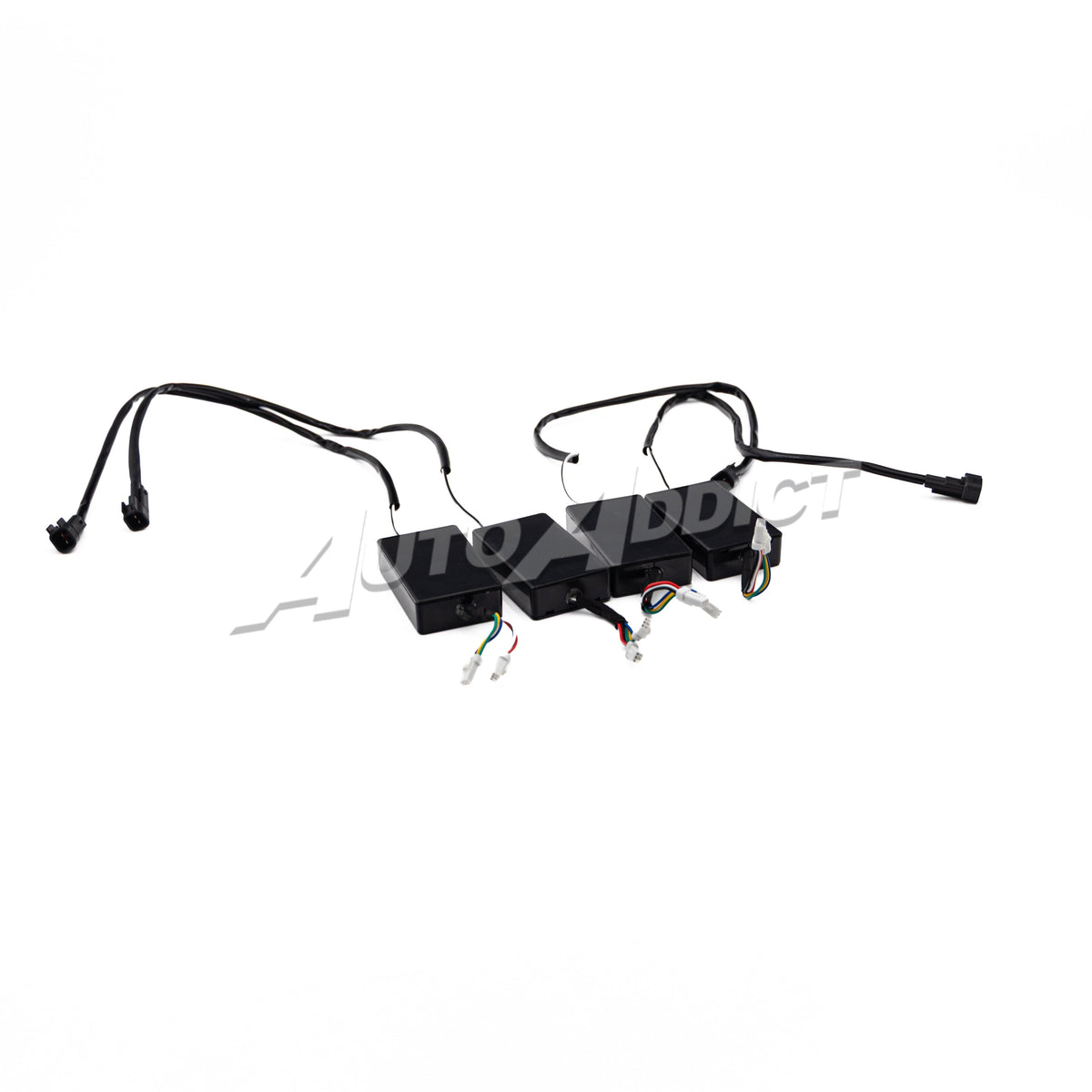 2024-2026 Mustang S650 RGB Bluetooth Dynamic Animation LED Side Markers w/ Rear Diffuser Reflector 6pc Kit