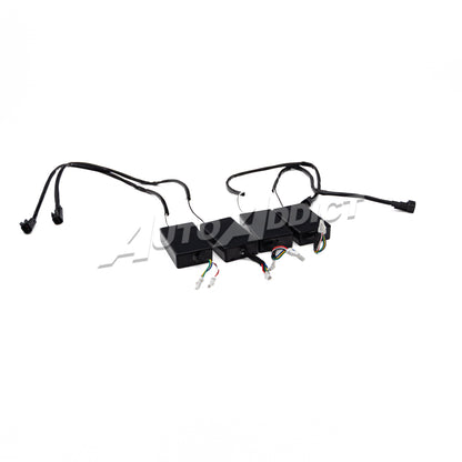 2024-2026 Mustang S650 RGB Bluetooth Dynamic Animation LED Side Markers w/ Rear Diffuser Reflector 6pc Kit