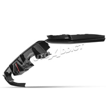 2021-2026 BMW G82 G83 M4 Dry Gloss Double Sided Carbon Fiber Type-F1 Shark Fins Rear Diffuser