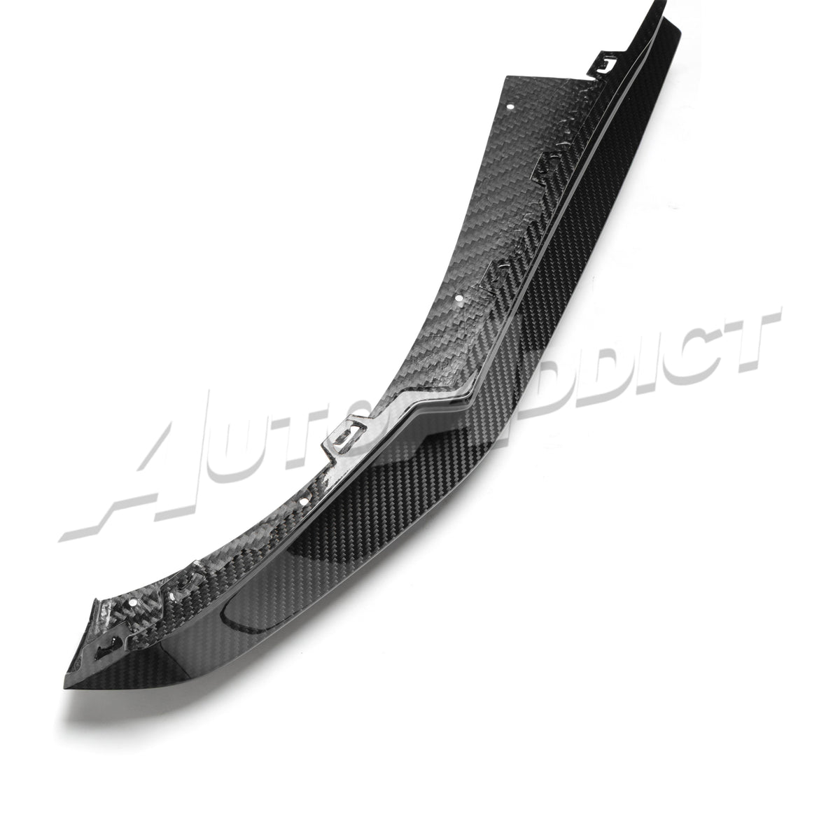 2021-2026 BMW G82 G83 M4 Dry Gloss Double Sided Carbon Fiber Type-F1 Shark Fins Rear Diffuser