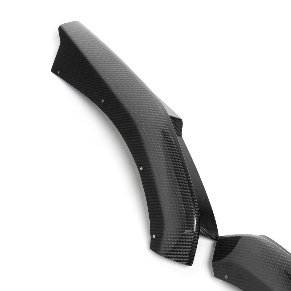 2021-2026 BMW G82 G83 M4 Dry Gloss Double Sided Carbon Fiber Type-F1 Shark Fins Rear Diffuser