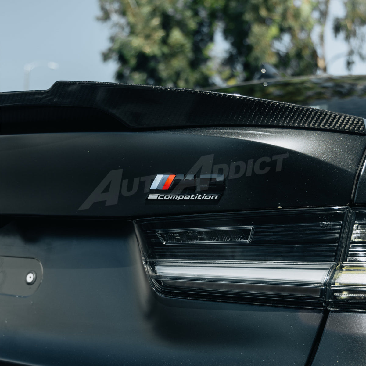 2021-2026 BMW G80 M3 G82 G83 Dry Gloss Double Sided Carbon Fiber Duck-Lid Rear Spoiler