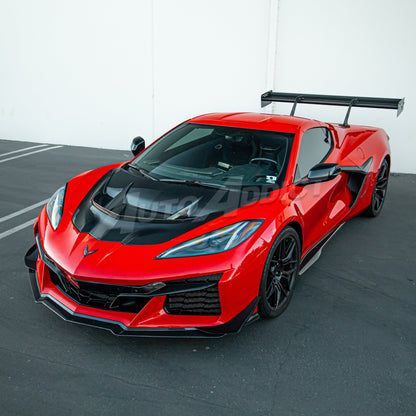 2020-2026 C8 Z06/ Grand Sport/E-Ray/ Stingray Type-ZR1X ZTK Hood Functional Dry Carbon Fiber Double Sided 6PCS Kit