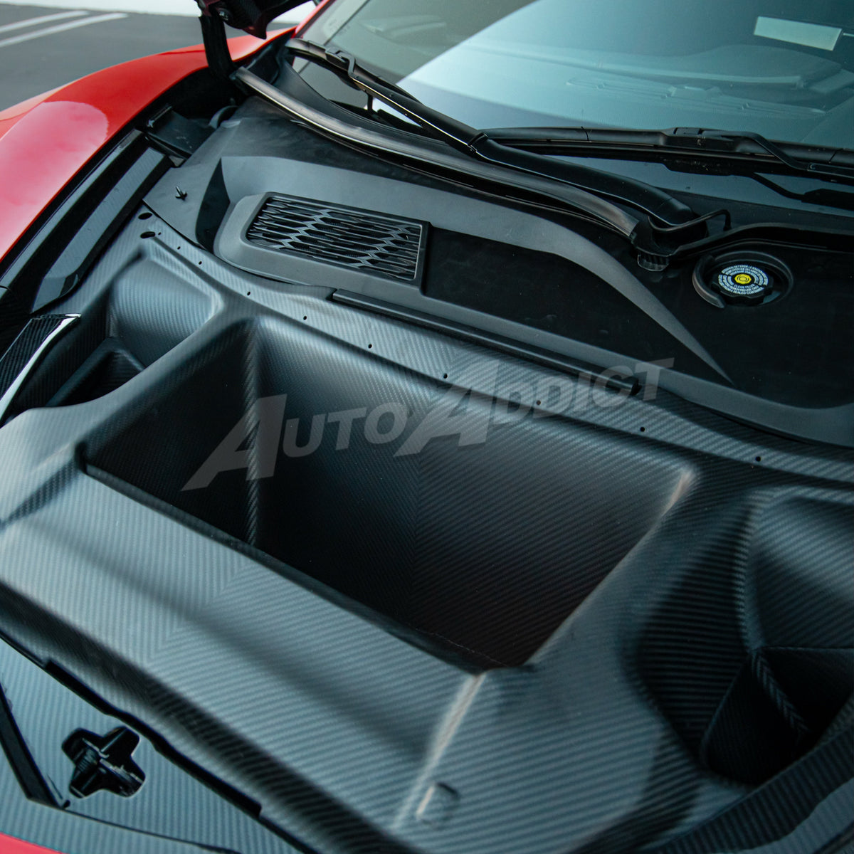 2020-2026 C8 Z06/ Grand Sport/E-Ray/ Stingray Type-ZR1X ZTK Hood Functional Dry Carbon Fiber Double Sided 6PCS Kit