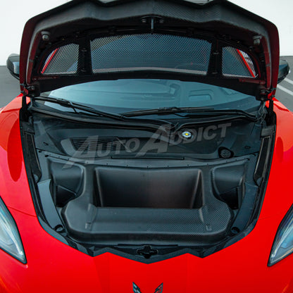 2020-2026 C8 Z06/ Grand Sport/E-Ray/ Stingray Type-ZR1X ZTK Hood Functional Dry Carbon Fiber Double Sided 6PCS Kit