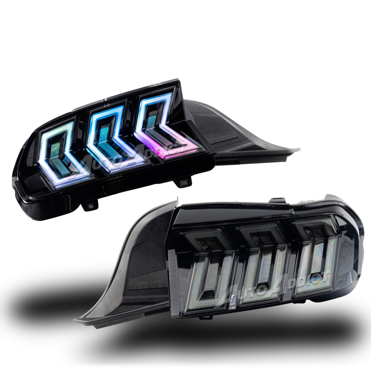2024-2026 Mustang S650 Heritage-X™ RGB Taillights Amber Turn Signal Sequential w/ Animation