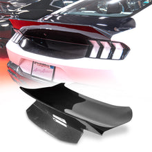 2024 + Ford Mustang Type-X Double Sided Carbon Fiber Trunk W/ Integrated Spoiler