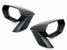 STO Lamborghini Huracan Dry Carbon Fiber Mirror Caps Full Replacement 4pc Kit
