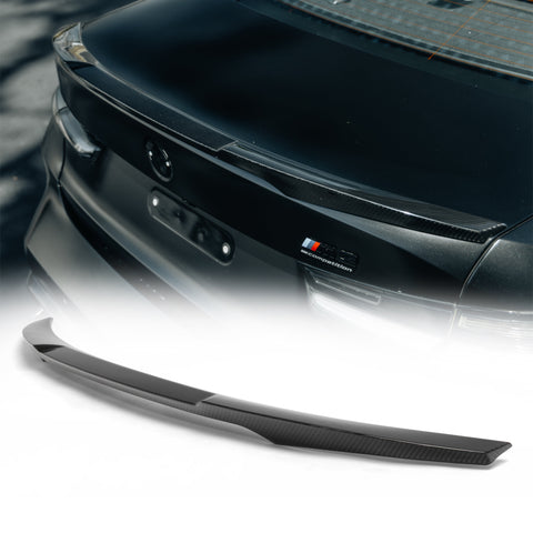 2021-2026 BMW G80 M3 G82 G83 Dry Gloss Double Sided Carbon Fiber Duck-Lid Rear Spoiler