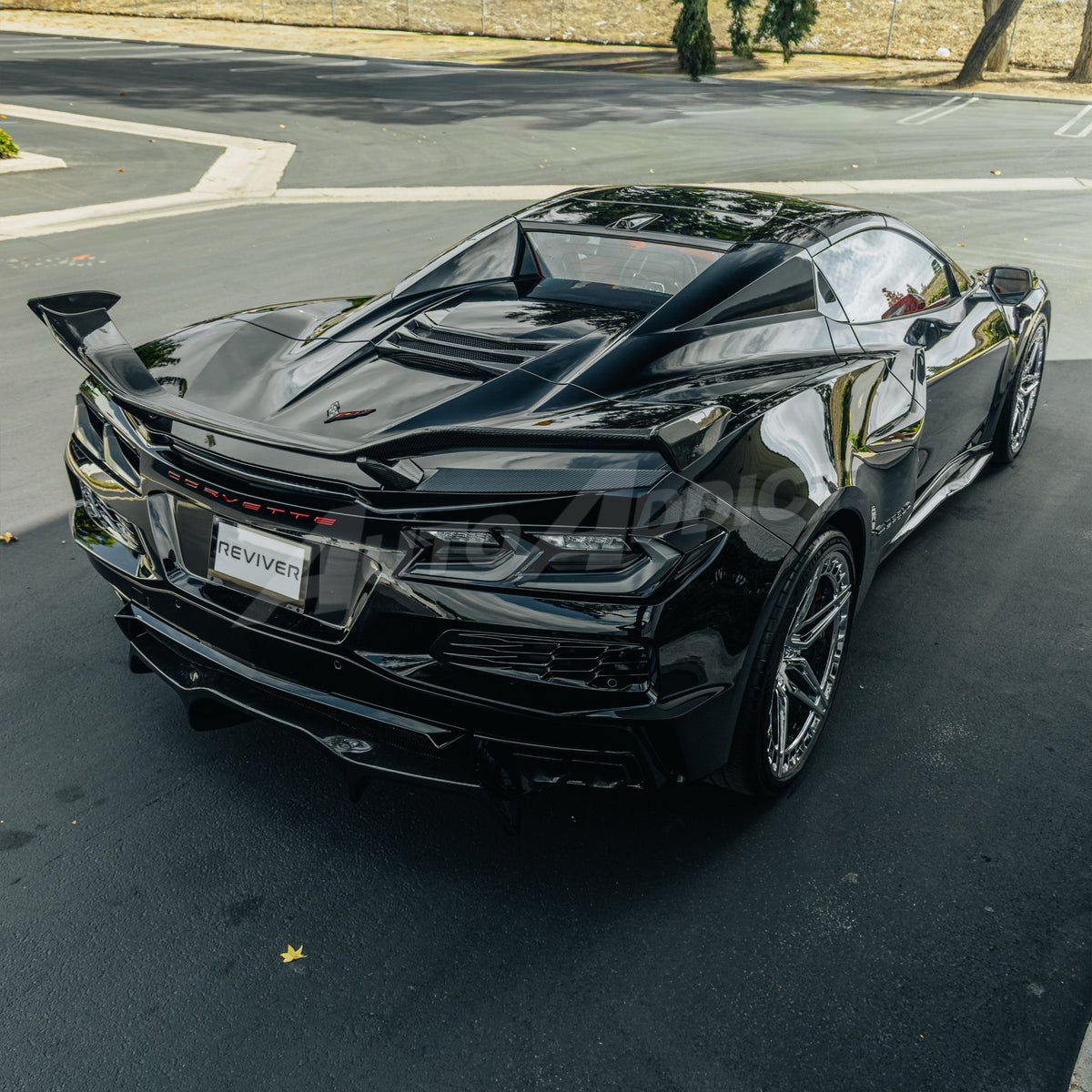 2023-2026 C8 Corvette Z06/E-Ray/Grand-Sport Z07 Rear Spoiler Carbon Fiber 1pc