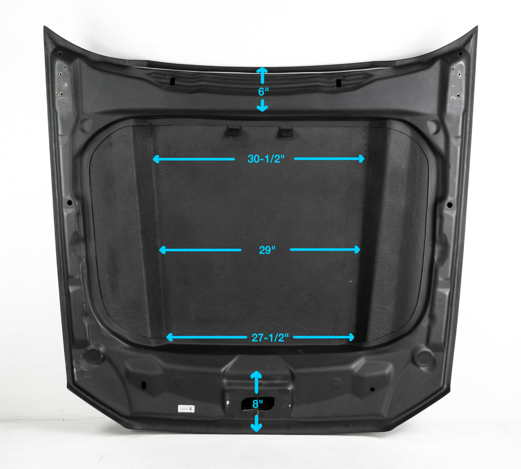 2013 - 2014 Ford Mustang Type-CJ Carbon Fiber Cowl Hood