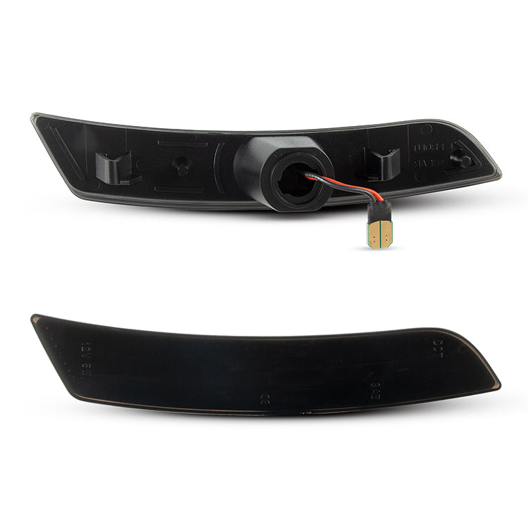 2016-2025 Chevrolet Camaro Smoked White LED Side Markers Set