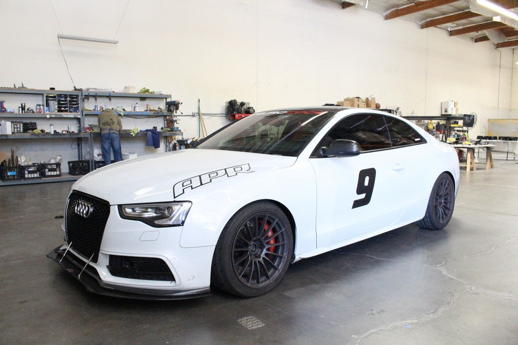 Carbon Fiber Front Wind Splitter - 2013-2017 Audi S5 /RS5 (Stock Bumper)