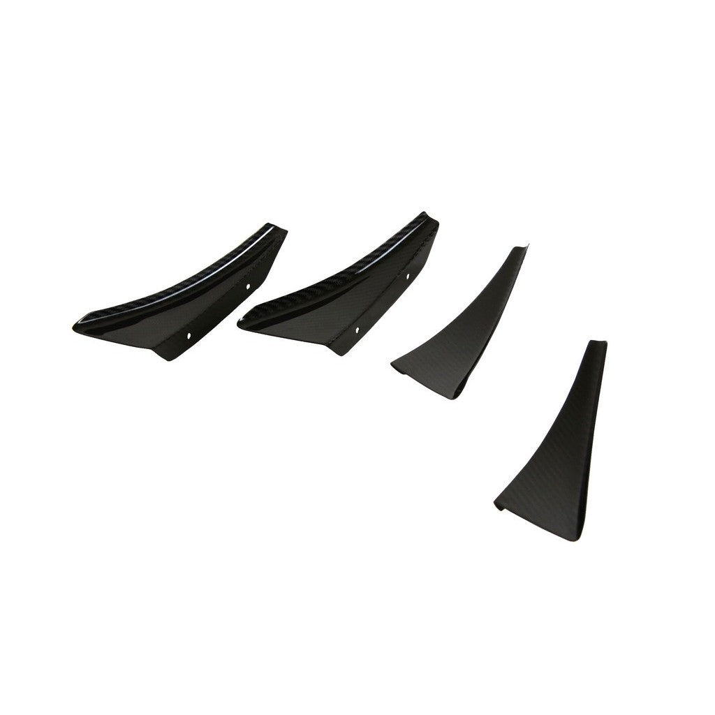 2017-2018 Audi R8 APR Carbon Fiber Front Bumper Canards