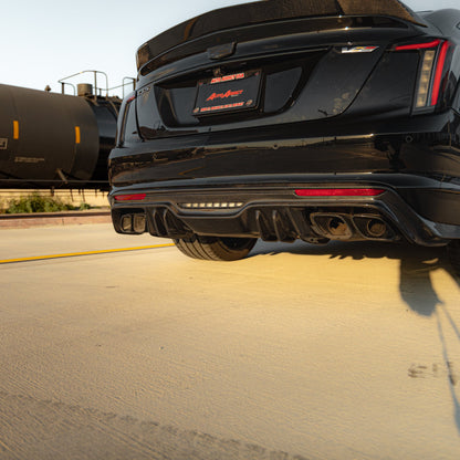 2022-2026 Cadillac CT5-V Blackwing Type-ST Carbon Fiber Rear Diffuser