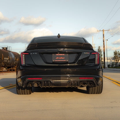 2022-2026 Cadillac CT5-V Blackwing Type-ST Carbon Fiber Rear Diffuser