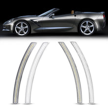 2014-2019 Chevrolet Corvette Clear C7 White LED Side Marker