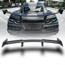 2020-2025 Corvette C8 Type-ZR1 Carbon Fiber 1pc Spoiler w/ Z06 Rear Bumper Kit For Stingray