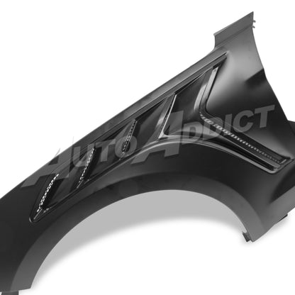 2024–2026 Mustang S650 EcoBoost / GT Type-GTD Aluminum Fenders w/ Functional Vent (Pair)