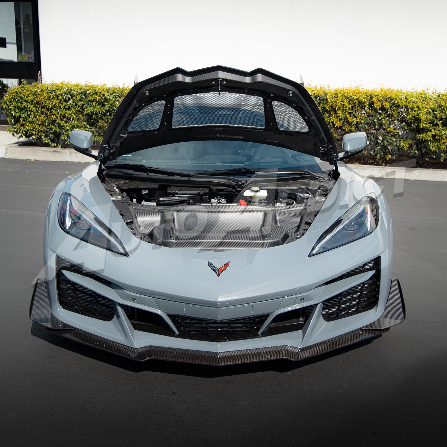 2025-2026 C8 ZR1/ZR1X ZTK Air Extractor Functional Dry Carbon Fiber Double Sided 3pcs Kit