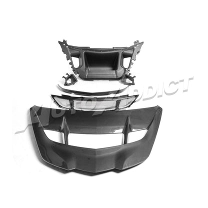 2020-2026 C8 Z06/ Grand Sport/E-Ray/ Stingray Type-ZR1X ZTK Hood Functional Dry Carbon Fiber Double Sided 6PCS Kit