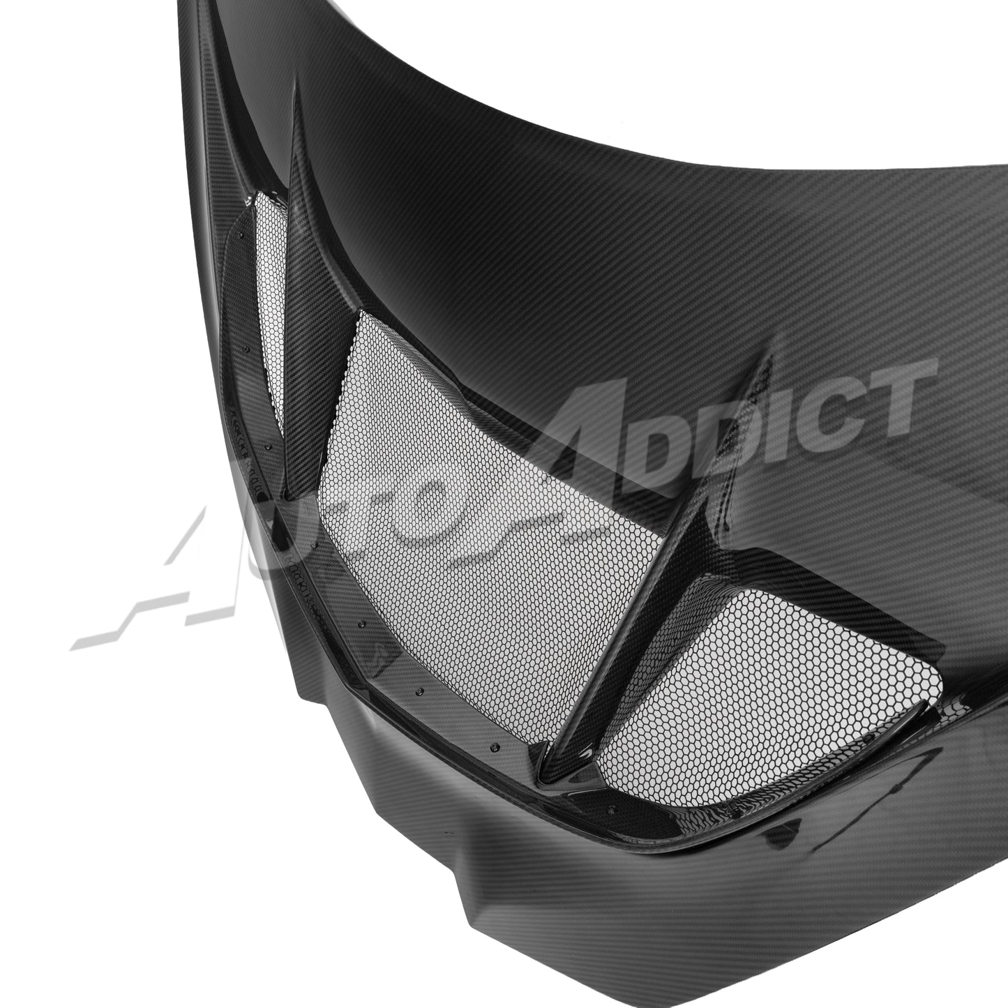 2020-2026 C8 Z06/ Grand Sport/E-Ray/ Stingray Type-ZR1X ZTK Hood Functional Dry Carbon Fiber Double Sided 6PCS Kit