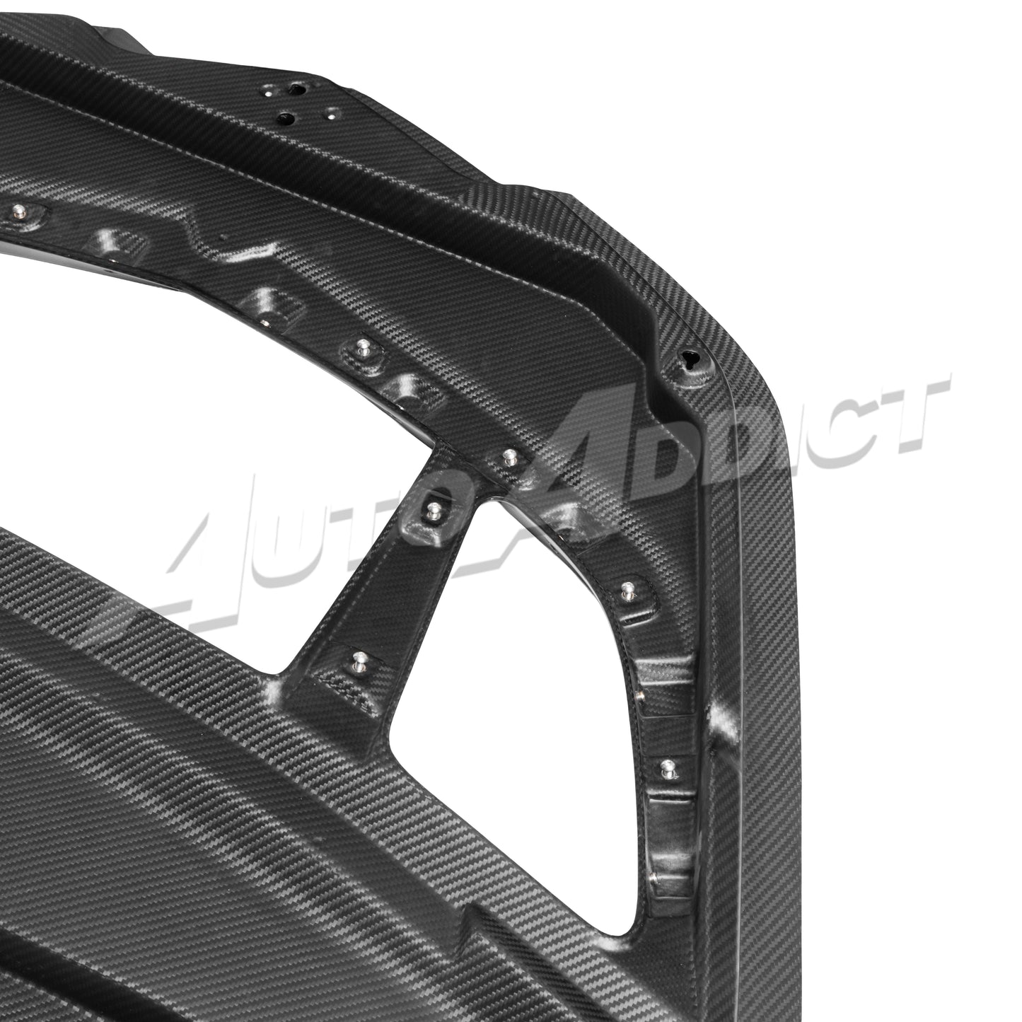 2020-2026 C8 Z06/ Grand Sport/E-Ray/ Stingray Type-ZR1X ZTK Hood Functional Dry Carbon Fiber Double Sided 6PCS Kit