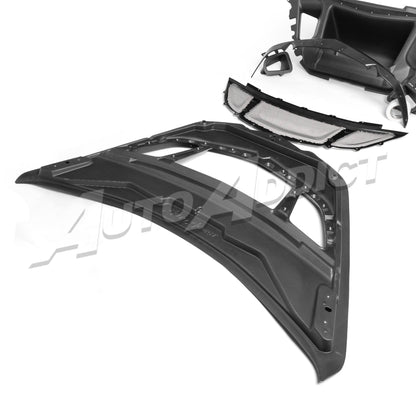 2020-2026 C8 Z06/ Grand Sport/E-Ray/ Stingray Type-ZR1X ZTK Hood Functional Dry Carbon Fiber Double Sided 6PCS Kit