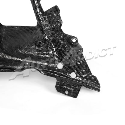 2020-2026 C8 Z06/ Grand Sport/E-Ray/ Stingray Type-ZR1X ZTK Hood Functional Dry Carbon Fiber Double Sided 6PCS Kit