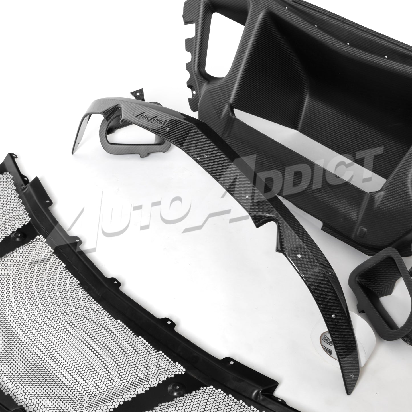 2025-2026 C8 ZR1/ZR1X ZTK Type-OEM Hood Functional Dry Carbon Fiber Double Sided 6PCS Kit