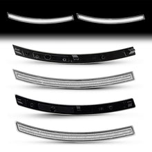 2014-2019 Corvette C7 Clear Lens White Dynamic Animation LED Side Markers Set