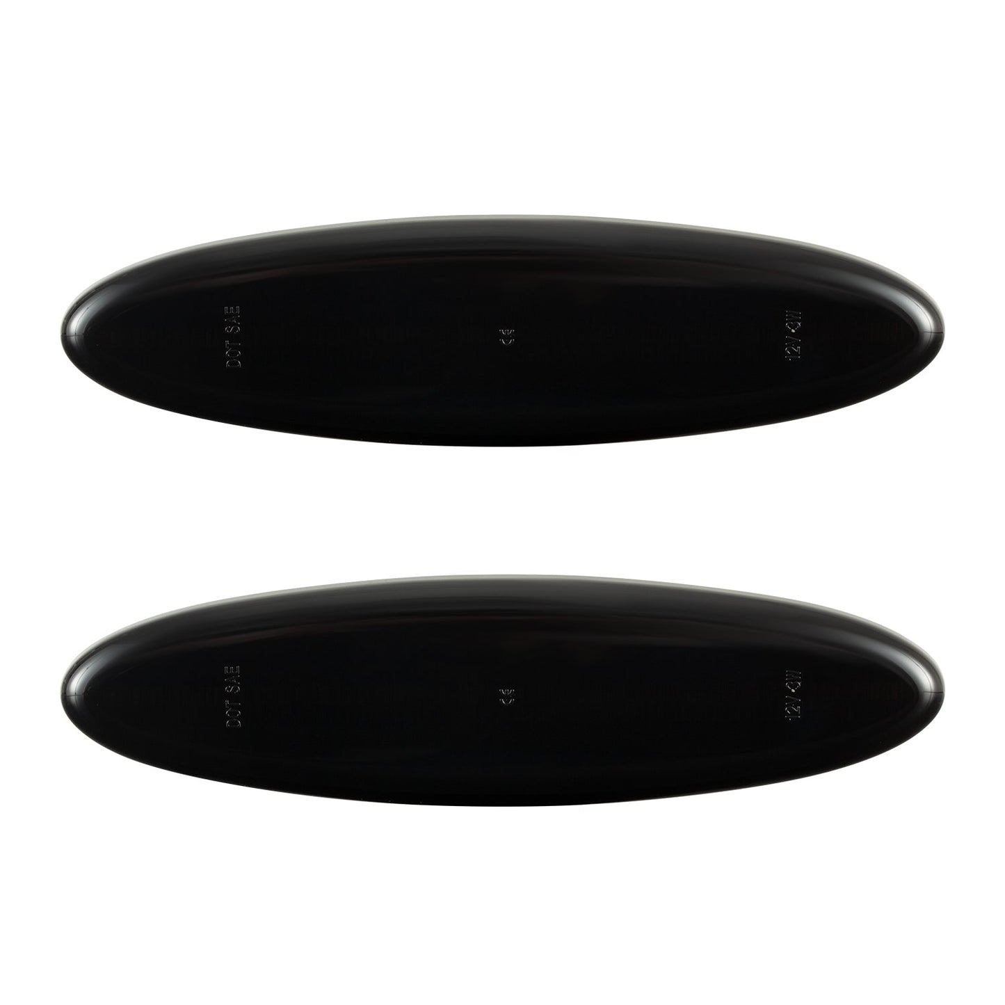 1997-2004 Corvette C5 Rear Bumper Smoke Lens White Dynamic Animation LED Side Markers