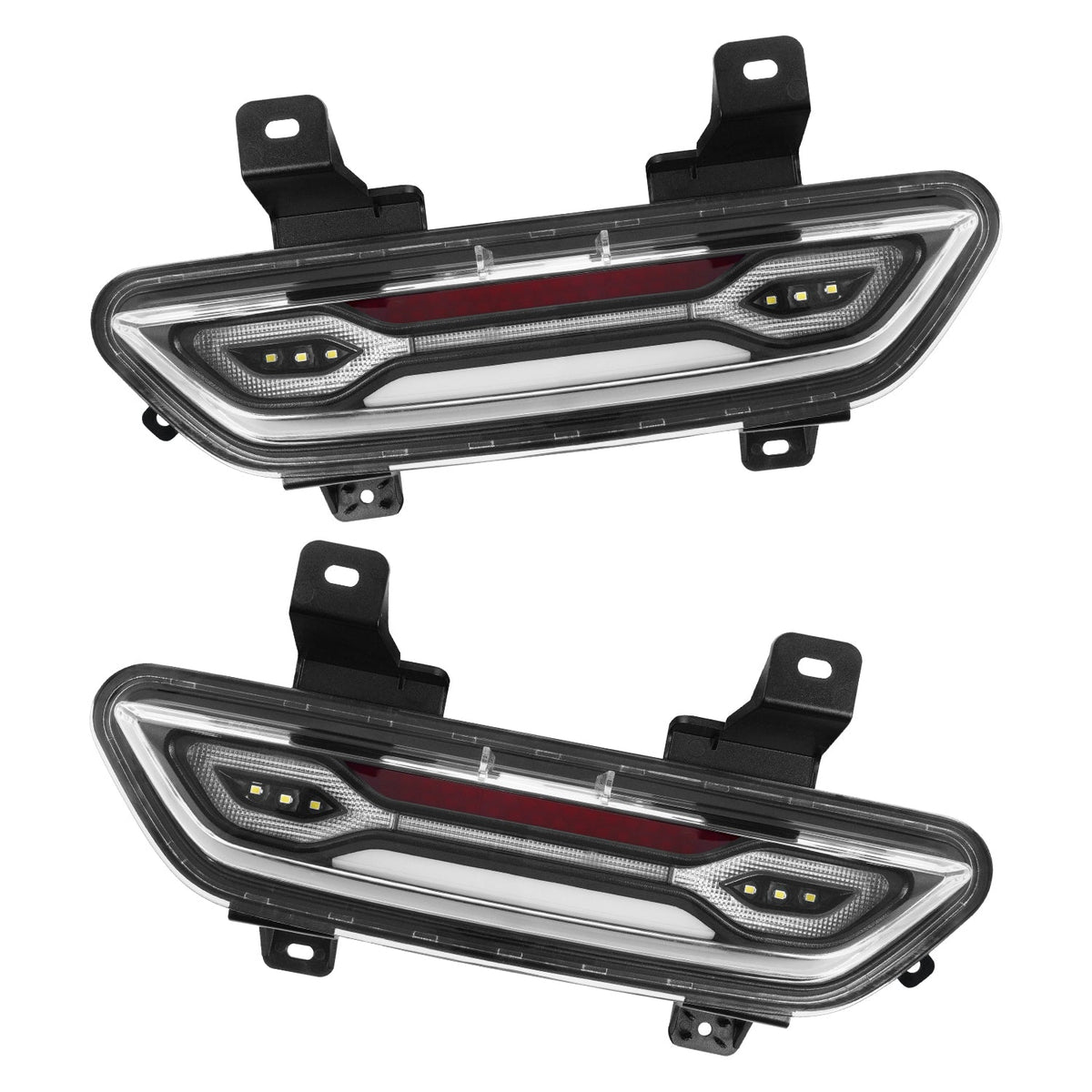 2015-2017 Mustang S550 Rear Diffuser Reverse Light LED Clear Lens