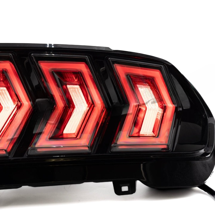 2015-2023 Mustang S550 Heritage-X™ RGB Taillights Amber Turn Signal Sequential w/ Animation
