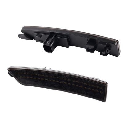 2024-2026 Ford Mustang S650 Smoke Lens White Dynamic Animation LED Side Markers