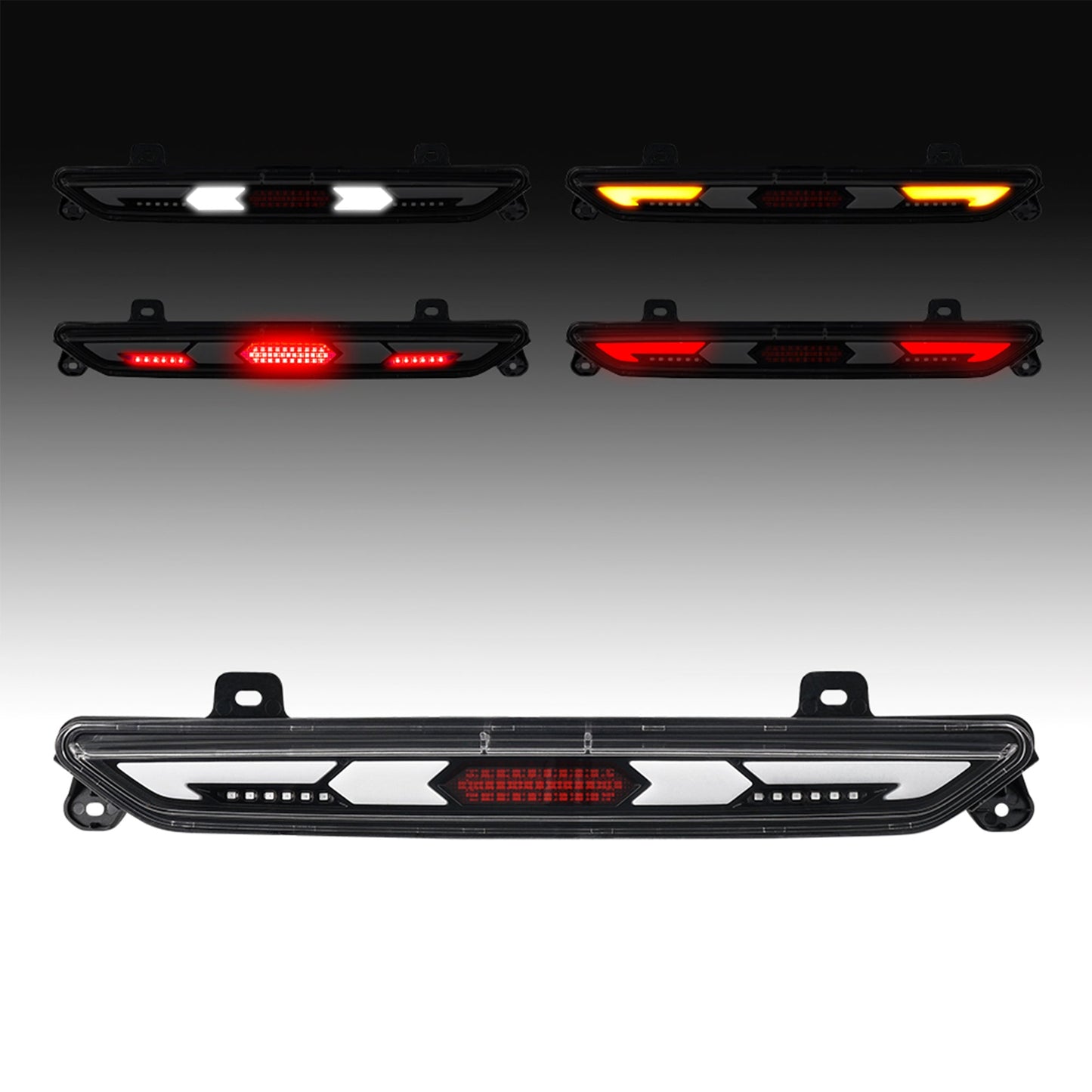 2024-2026 Mustang S650 Rear Diffuser Reverse Light LED Clear Lens