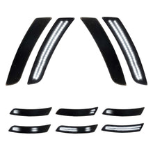 2016-2025 Camaro Smoke Lens White Dynamic Animation LED Side Markers Set