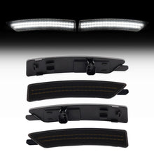 2024-2026 Ford Mustang S650 Smoke Lens White Dynamic Animation LED Side Markers